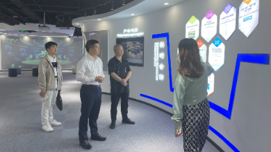 蕭山經(jīng)濟(jì)技術(shù)開發(fā)區(qū)管委會副主任朱國軍一行蒞臨健培科技考察調(diào)研