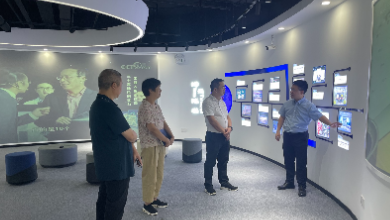 蕭山經(jīng)開區(qū)管委會副主任吳建華一行蒞臨健培科技考察調(diào)研