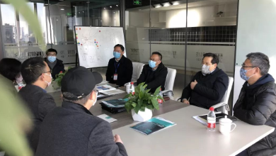 復工第一天，蕭山區(qū)委常委一行蒞臨健培科技考察疫情防控和復工情況