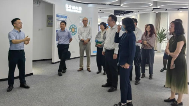 上海市僑聯(lián)黨組成員、副主席兼秘書(shū)長(zhǎng)陶勇一行蒞臨健培科技考察調(diào)研