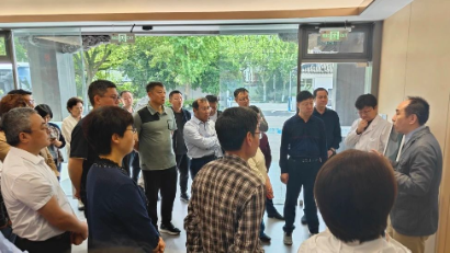 天津市黨外市管干部考察團一行蒞臨烏鎮(zhèn)智能醫(yī)院參觀考察