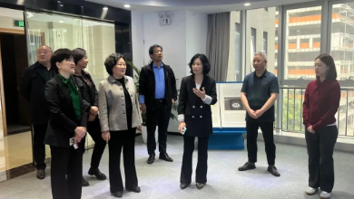 新沂市人大常委會副主任、黨組副書記胡春鳴一行蒞臨健培科技考察調(diào)研