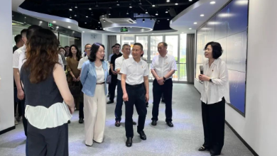 杭州市發(fā)改委黨組副書記、副主任、機關(guān)黨委書記楊釗一行蒞臨健培科技考察調(diào)研
