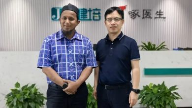 馬來西亞沙巴大學考察團一行蒞臨健培科技考察調研